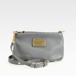 Marc Jacobs Classic Q Percy Crossbody Bag Gray
